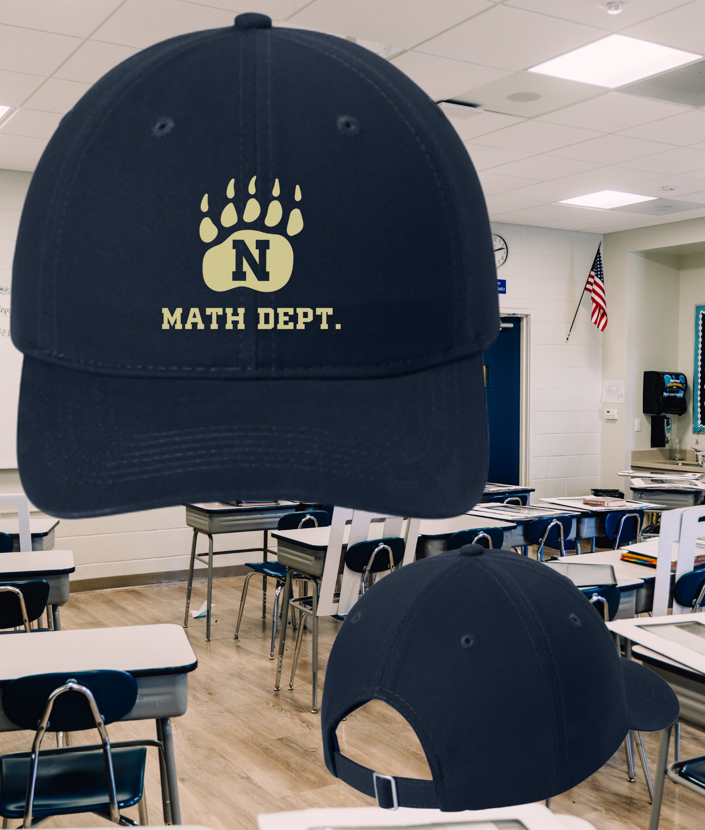 NHS Math Dept. Dad Hat