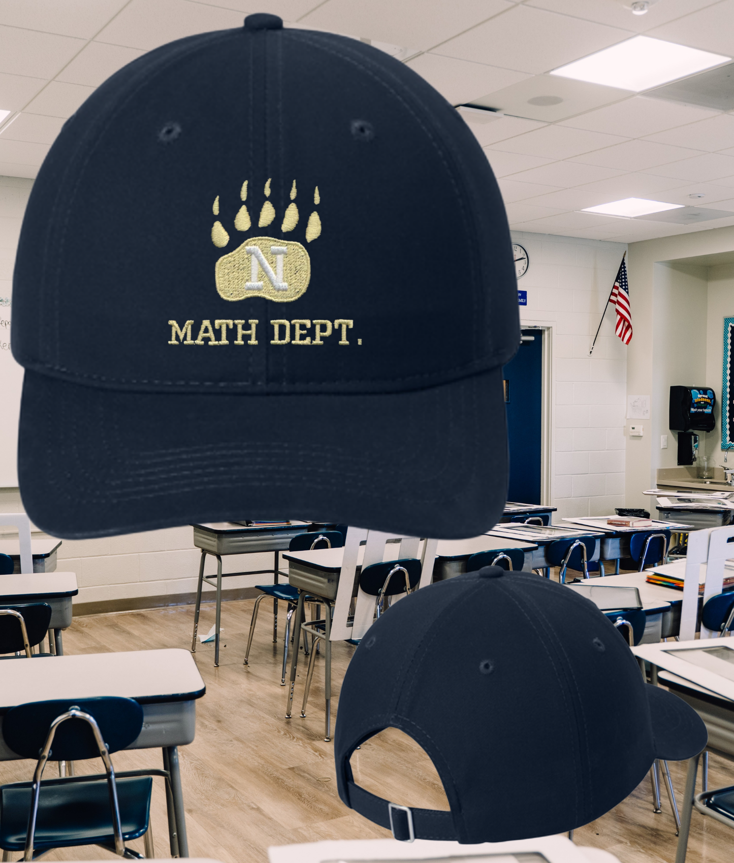 NHS Math Dept. Dad Hat