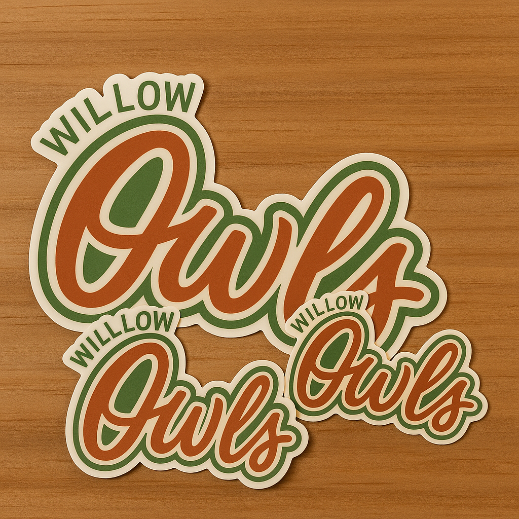 Willow Owl Stickers