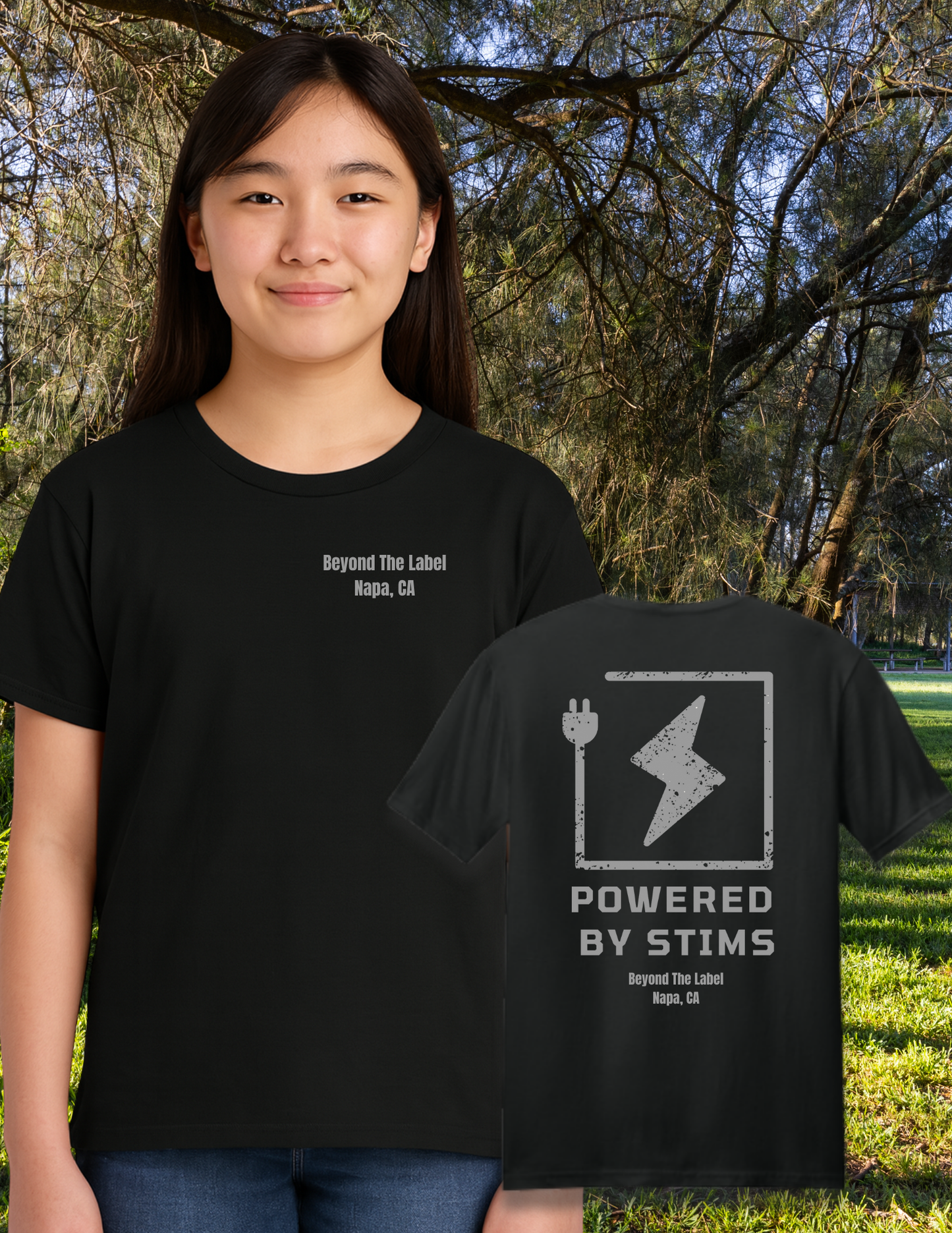 Powered By Stims Tee