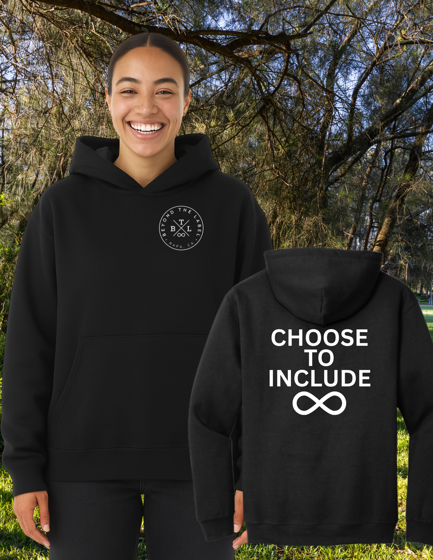 Choose To Include Adult Hoodie