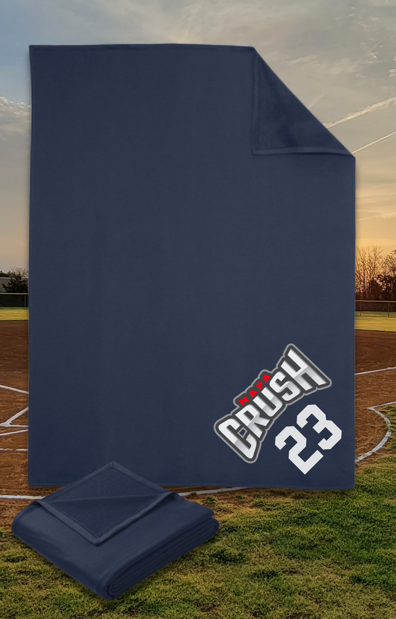 Napa Crush Oversized Fleece Sweatshirt Blanket