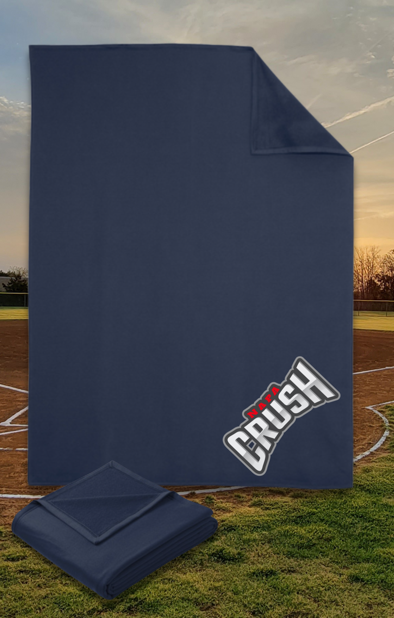 Napa Crush Oversized Fleece Sweatshirt Blanket