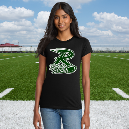 Rodriguez Football Mom Ladies Fitted Concert Tee