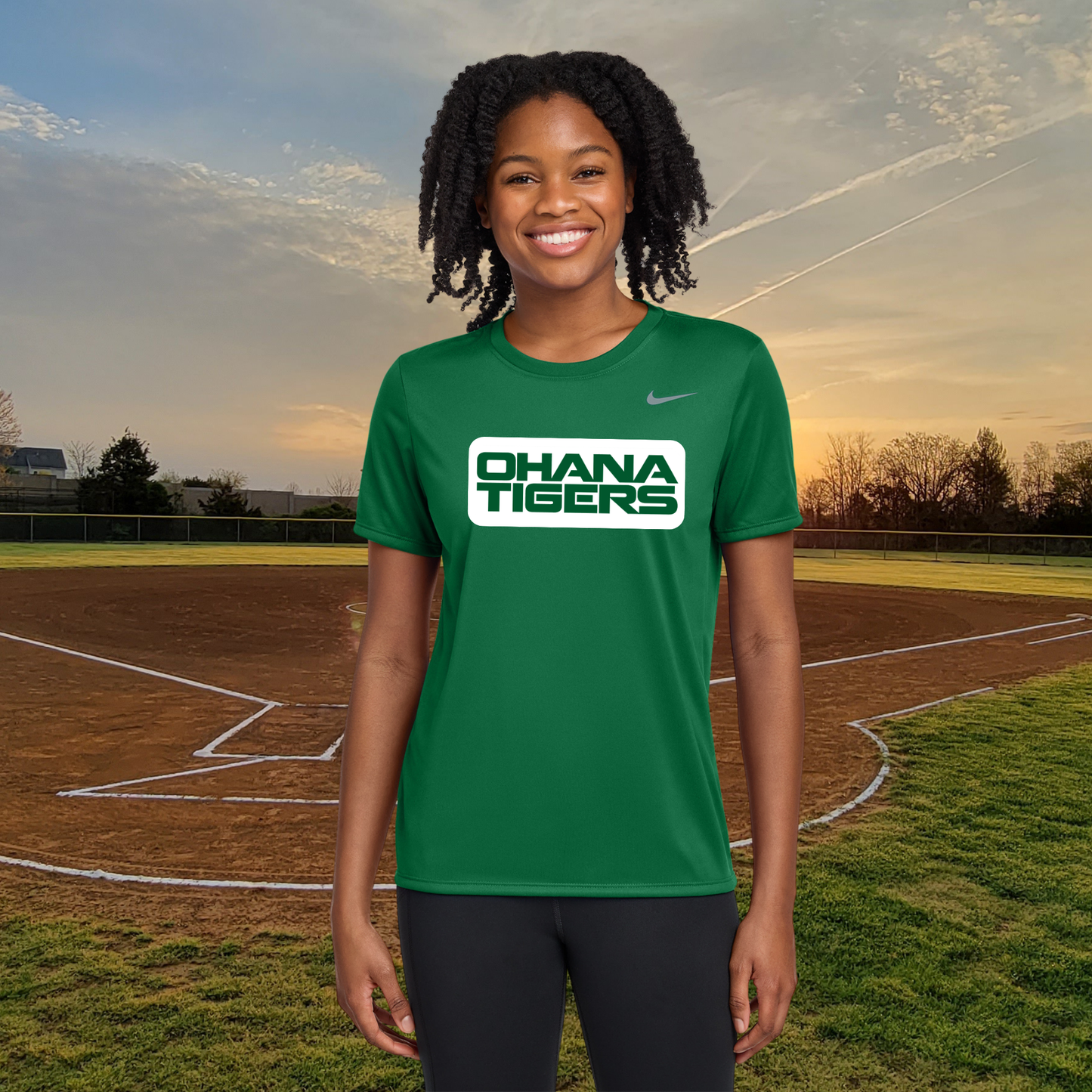 Ohana Tigers Nike Ladies rLegend Tee