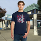 Roadrunner Color Splash Adult Unisex Tee