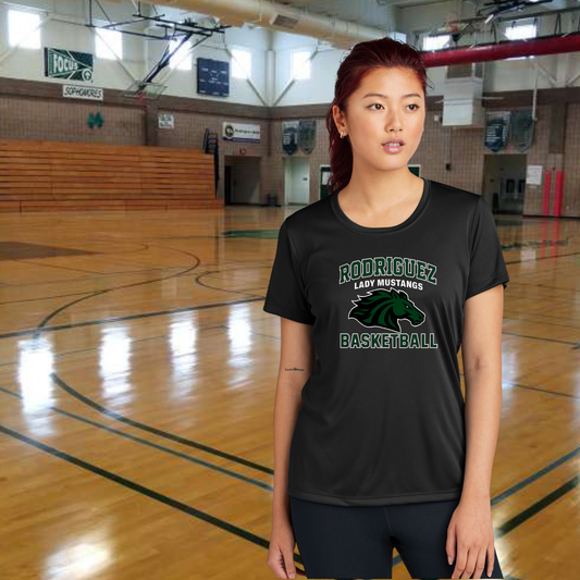 Rodriguez Mustang Unisex Basketball Dri-Fit Tee