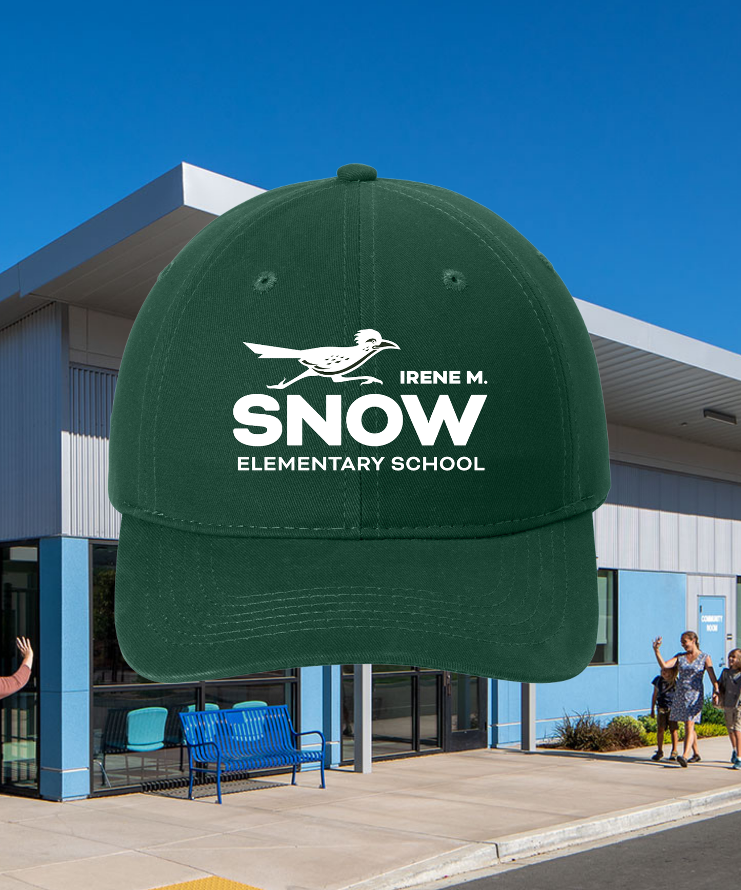 Snow Single Color Dad Hat