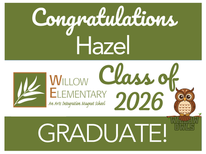 5th Grade Promotion Yard Signs!