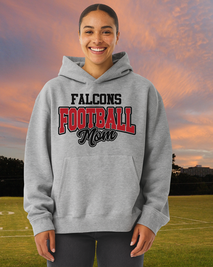 Fairfield Falcons Football Mom Unisex Hoodie