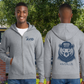 NHS Avid Freehand Zip Up Hoodie