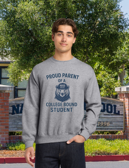 NHS Avid Proud Parent Crewneck Pullover