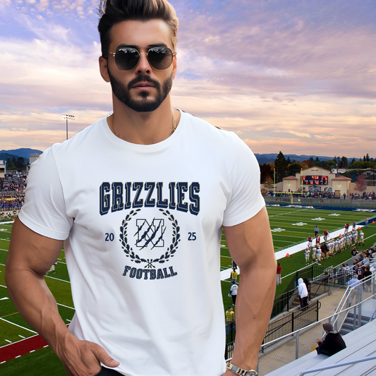 Grizzlies Football Unisex Tee