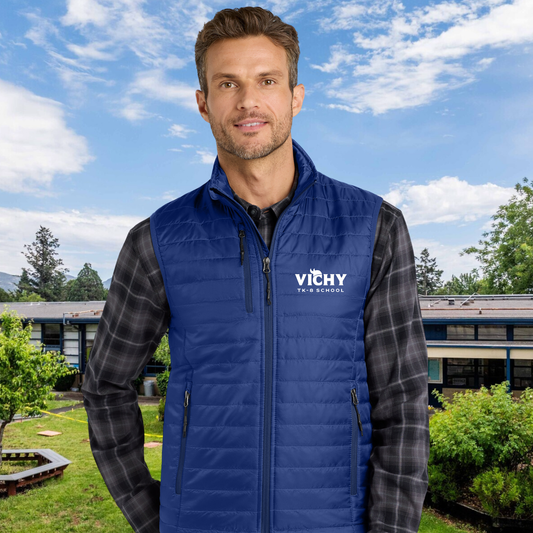 Unisex Vichy TK-8 Packable Puffy Vest