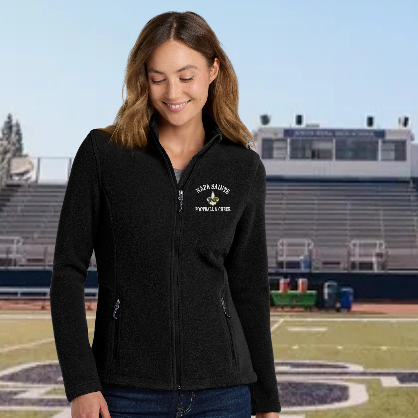 Napa Saints Ladies Zip Up Fleece