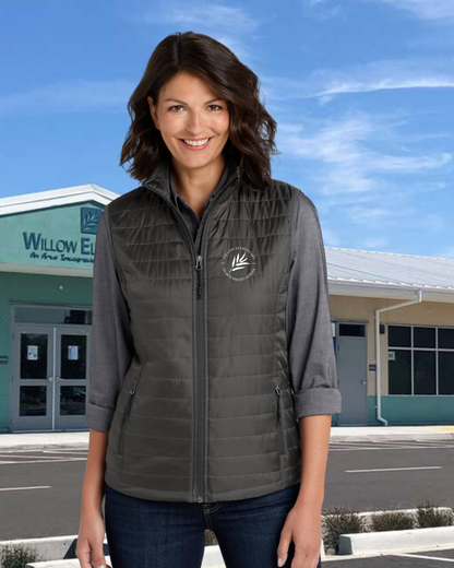 Willow Est. 2018 Ladies Packable Puffy Vest