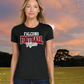Fairfield Falcons Football Mom Ladies Tee