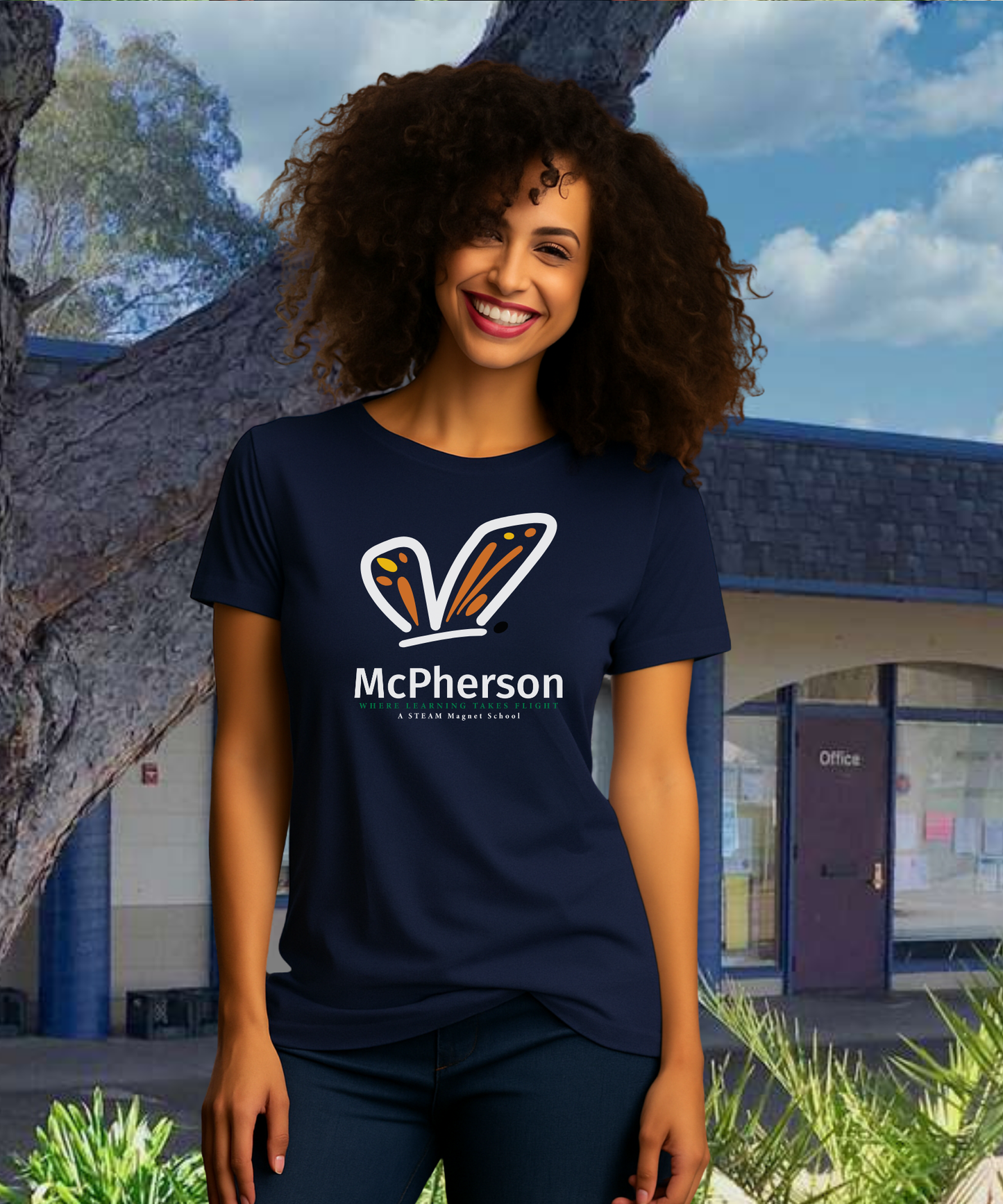 McPherson Color Monarch Ladies Tee