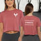 CTS Strength Crop Tee