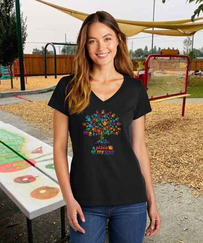 A Place of My Own Ladies Vneck Tee