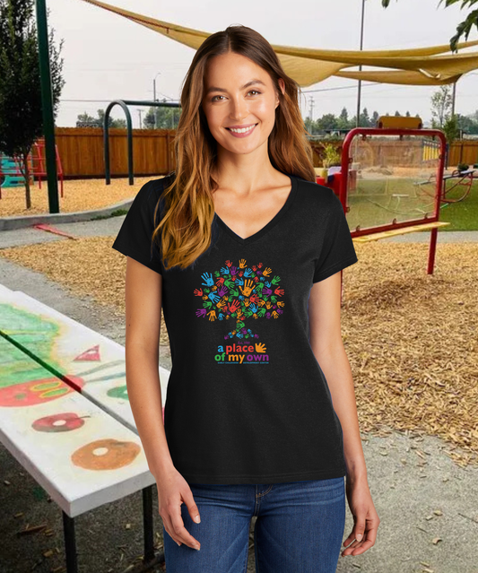 A Place of My Own Ladies Vneck Tee