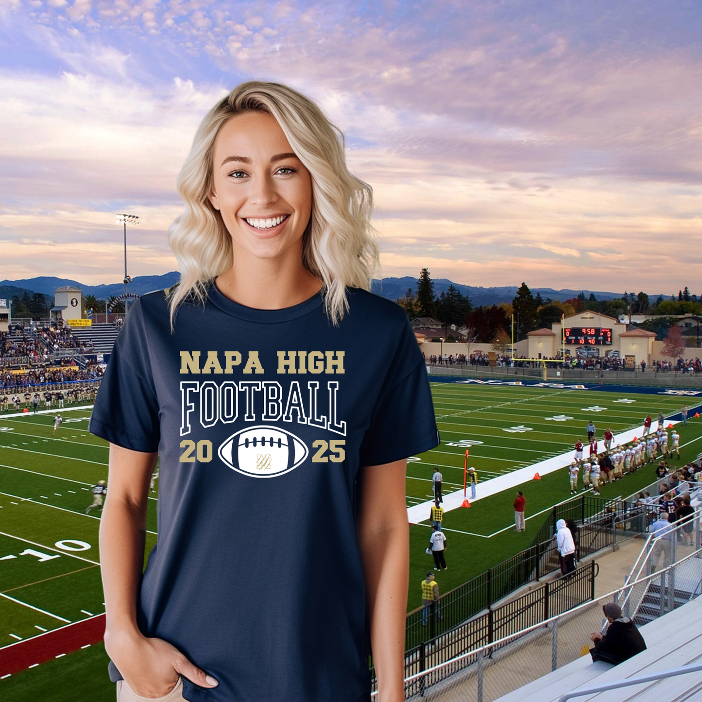NH Football 2025 Unisex Tee