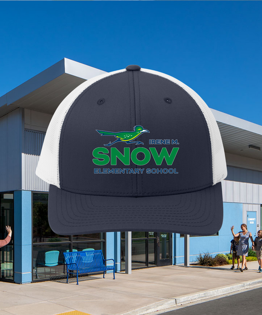 Snow Full Color Trucker Hat