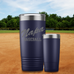 Napa High Baseball 20 Oz. Insulated & Laser Engraved Tumbler
