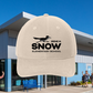 Snow Single Color Dad Hat