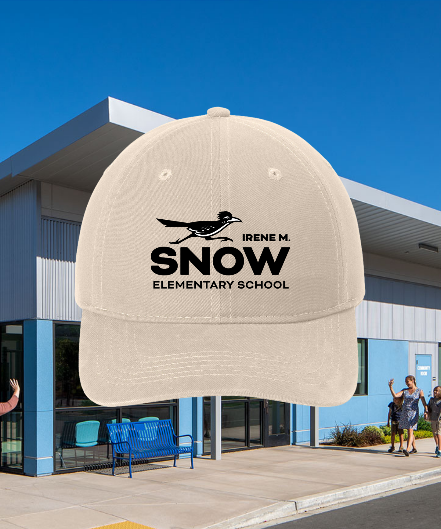 Snow Single Color Dad Hat
