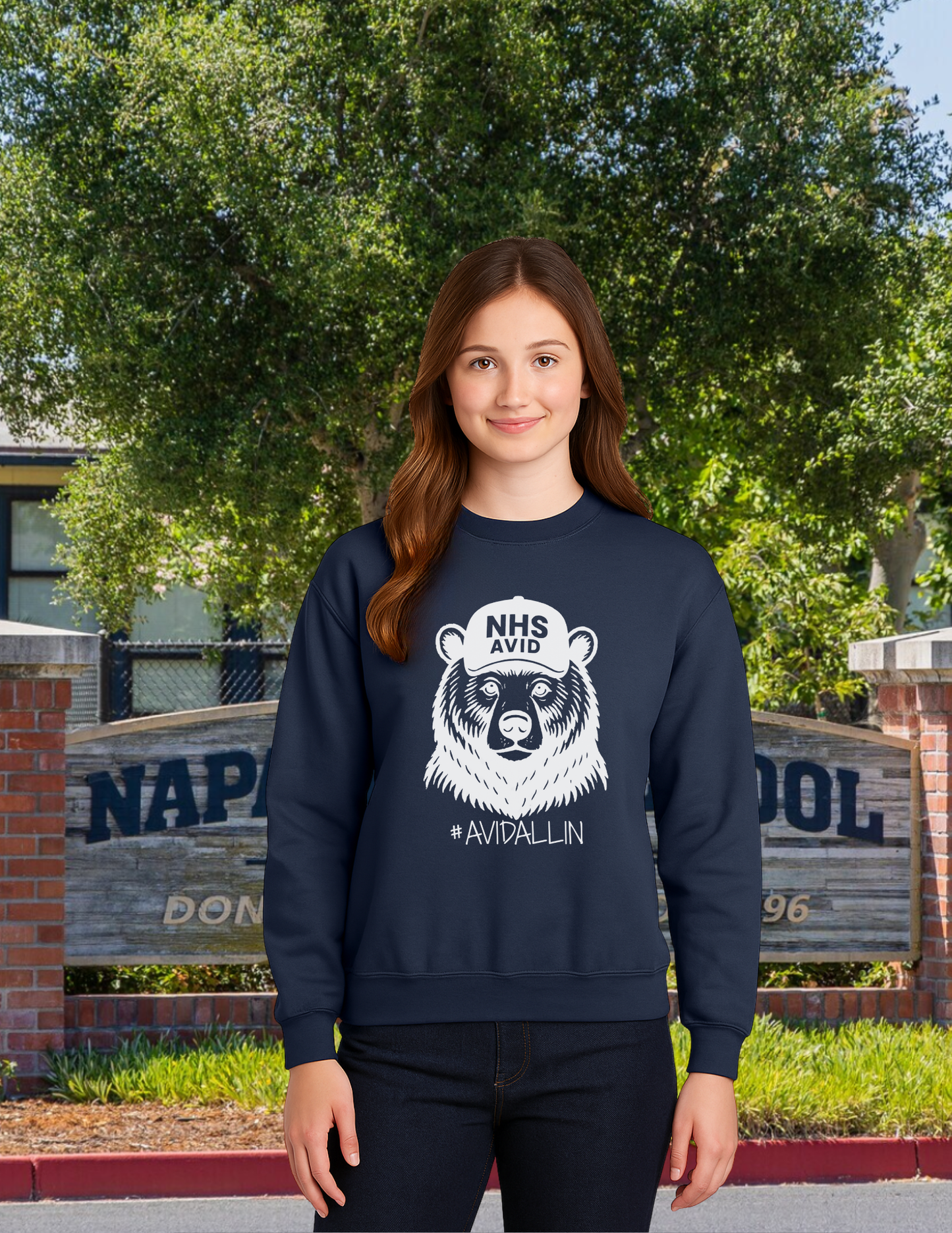 NHS Avid Crewneck Pullover