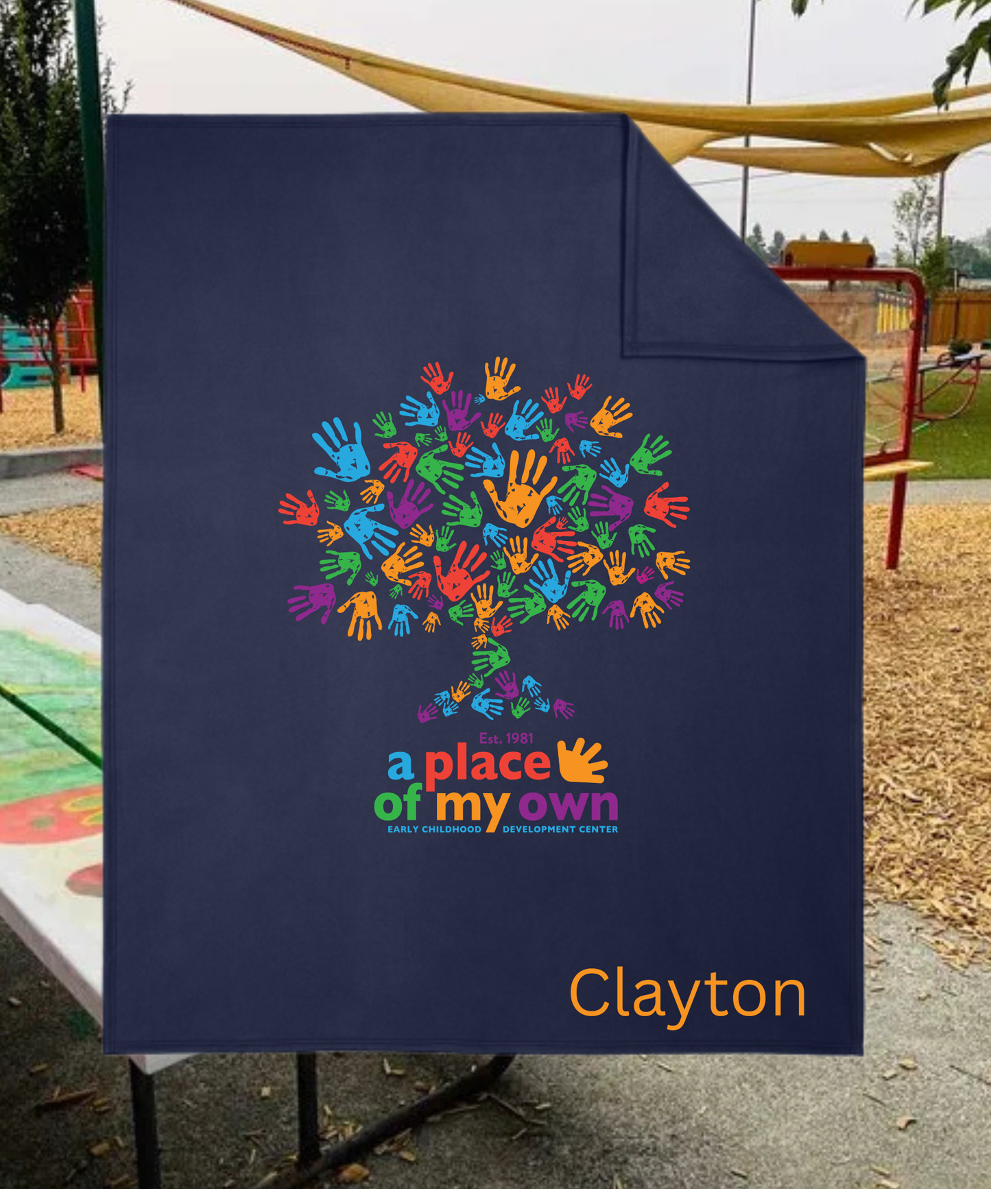 A Place of My Own Sweatshirt Fleece Blanket