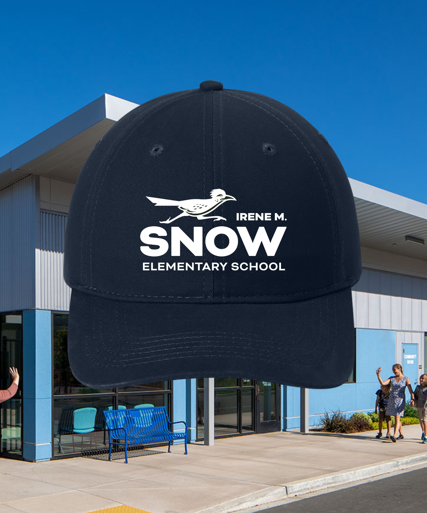 Snow Single Color Dad Hat
