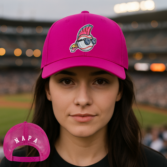 Wild Things Hot Pink Otto Cap Trucker