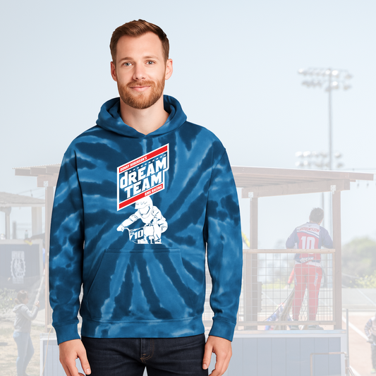 dREAM TEAM Logo Tie Dye Hoodie - Unisex