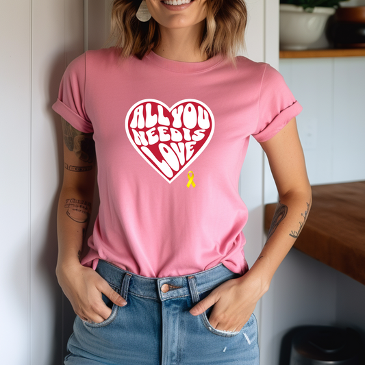 All You Need Is Love Ladies Tee