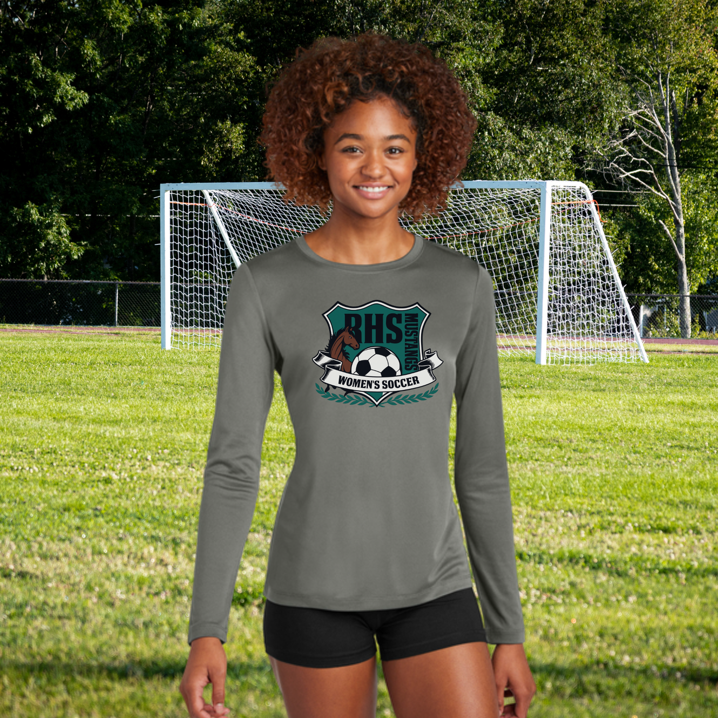 Rordriguez Ladies Soccer Long Sleeve Athletic Tee