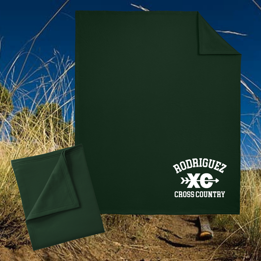 Rodriguez Cross Country Sweatshirt Fleece Blanket