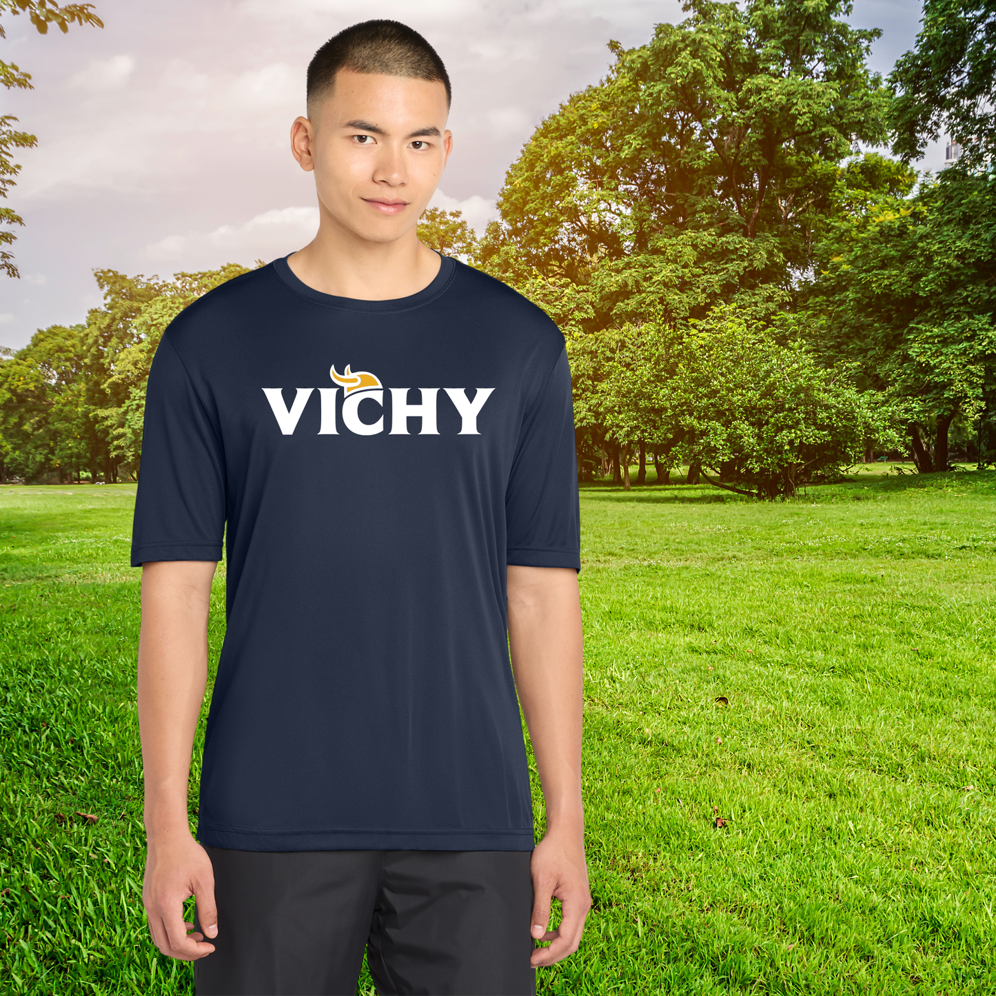 * NEW * Unisex Vichy Athletic Tee