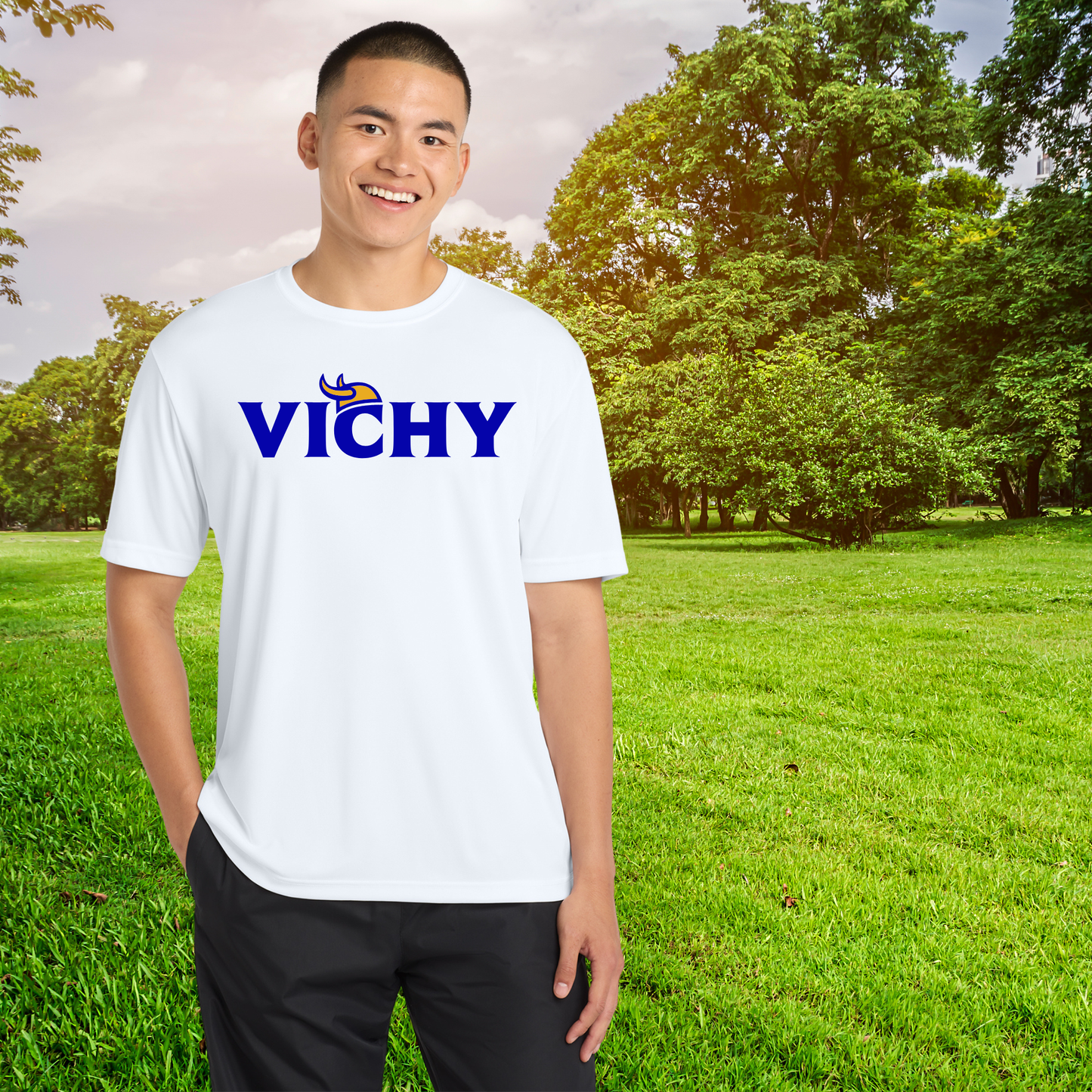 * NEW * Unisex Vichy Athletic Tee