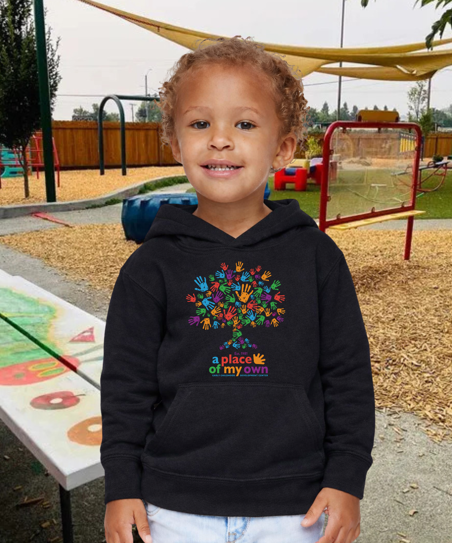 A Place of My Own Hands Toddler Hoodie