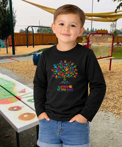 A Place of My Own Hands Toddler Long Sleeve Tee