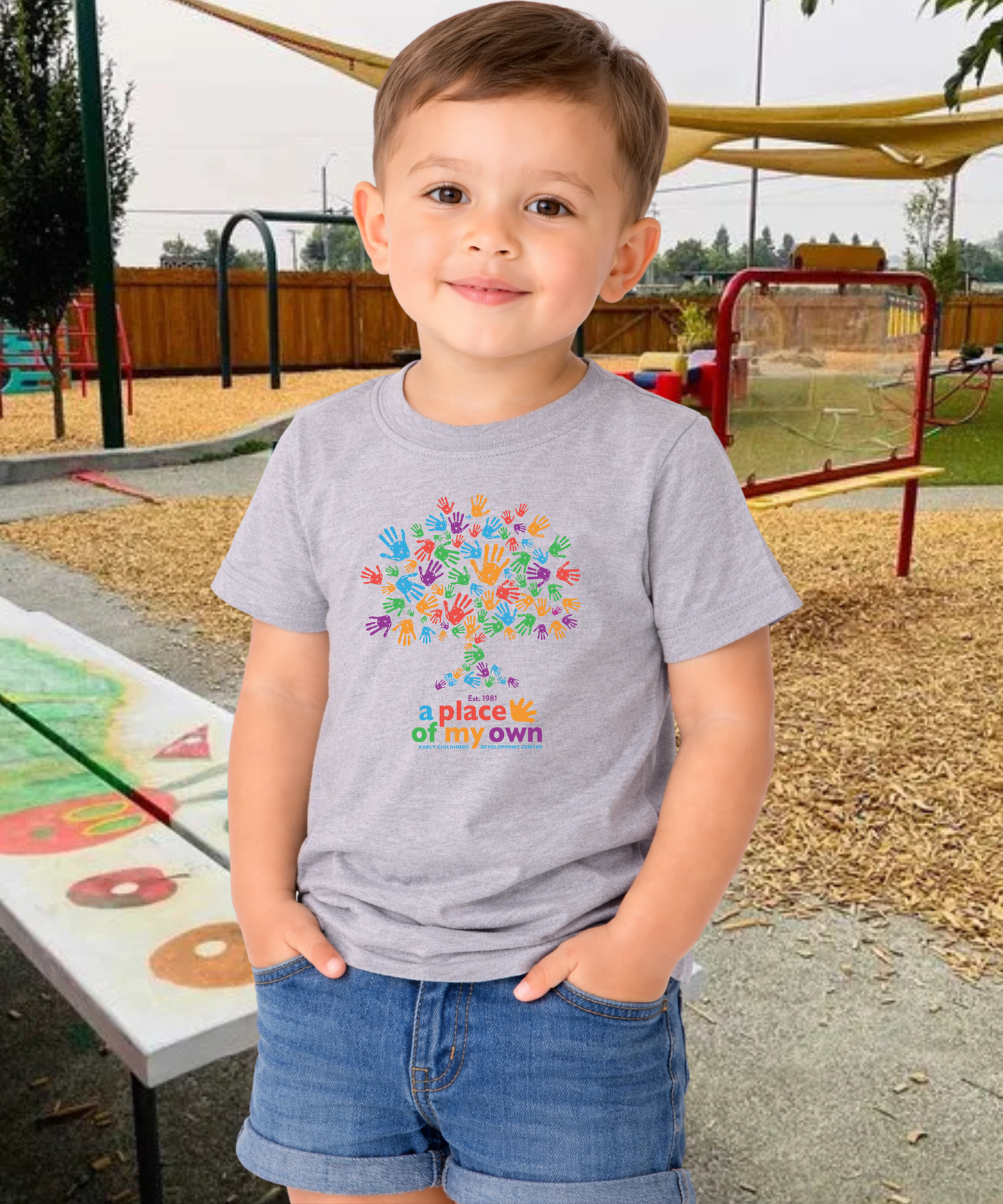 A Place of My Own Hands Toddler Tee