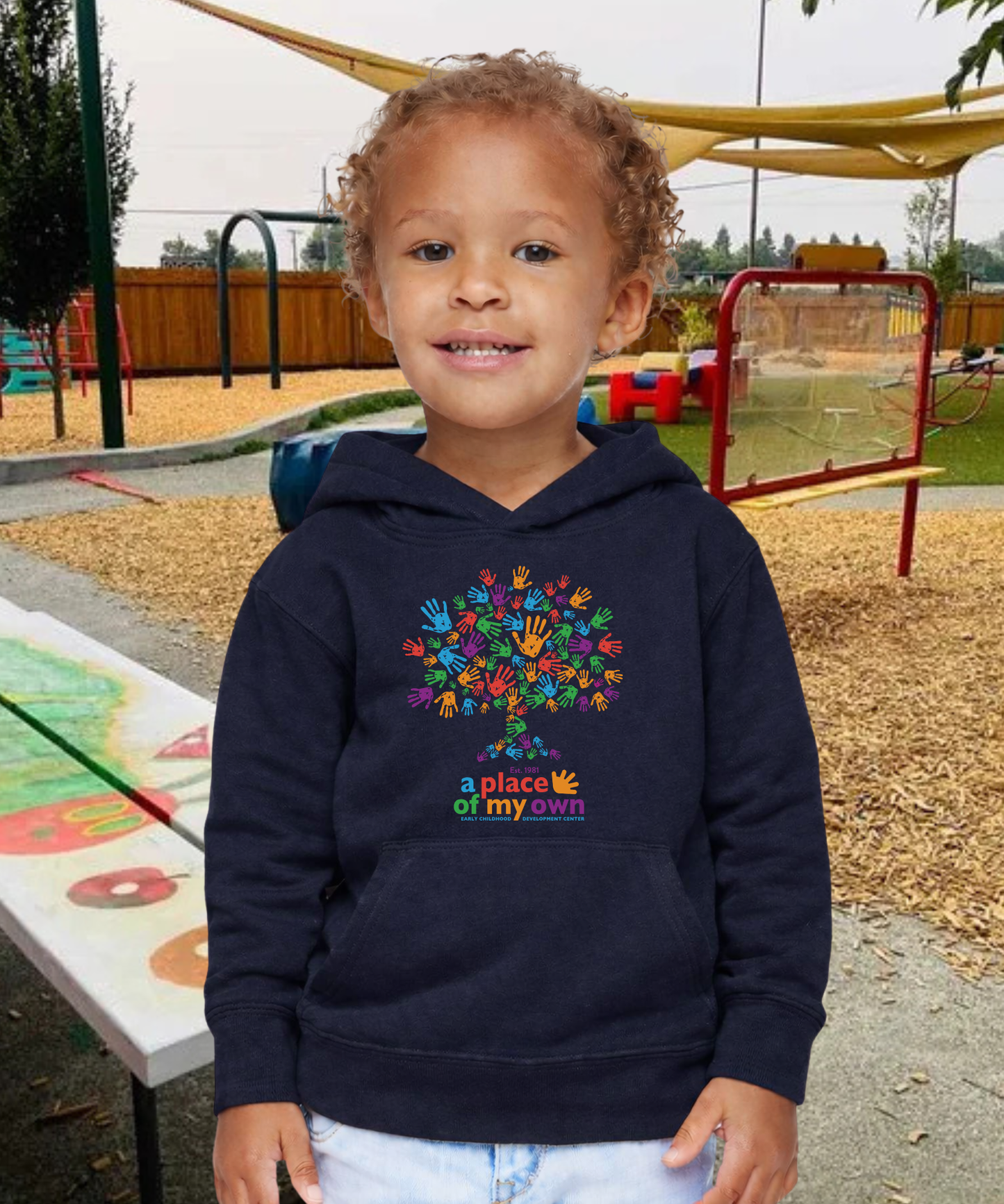 A Place of My Own Hands Toddler Hoodie