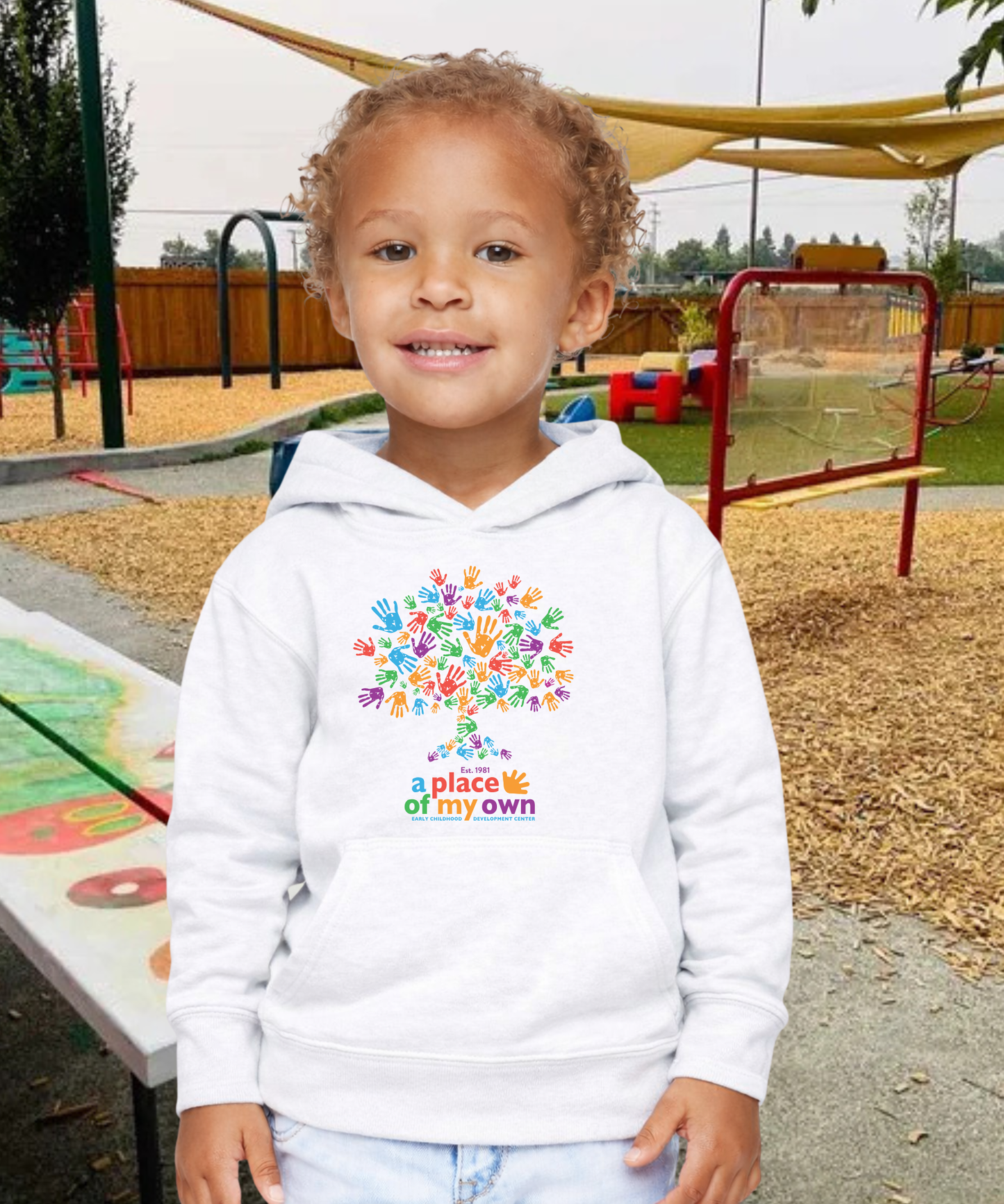 A Place of My Own Hands Toddler Hoodie