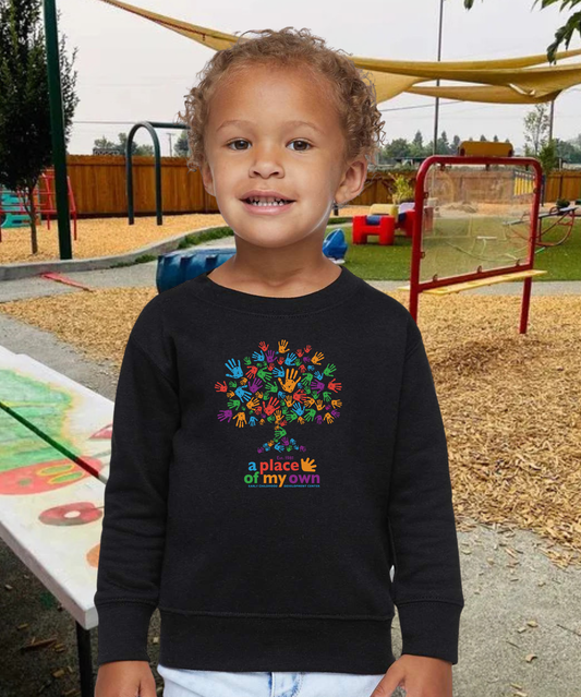 A Place of My Own Hands Toddler Crewneck