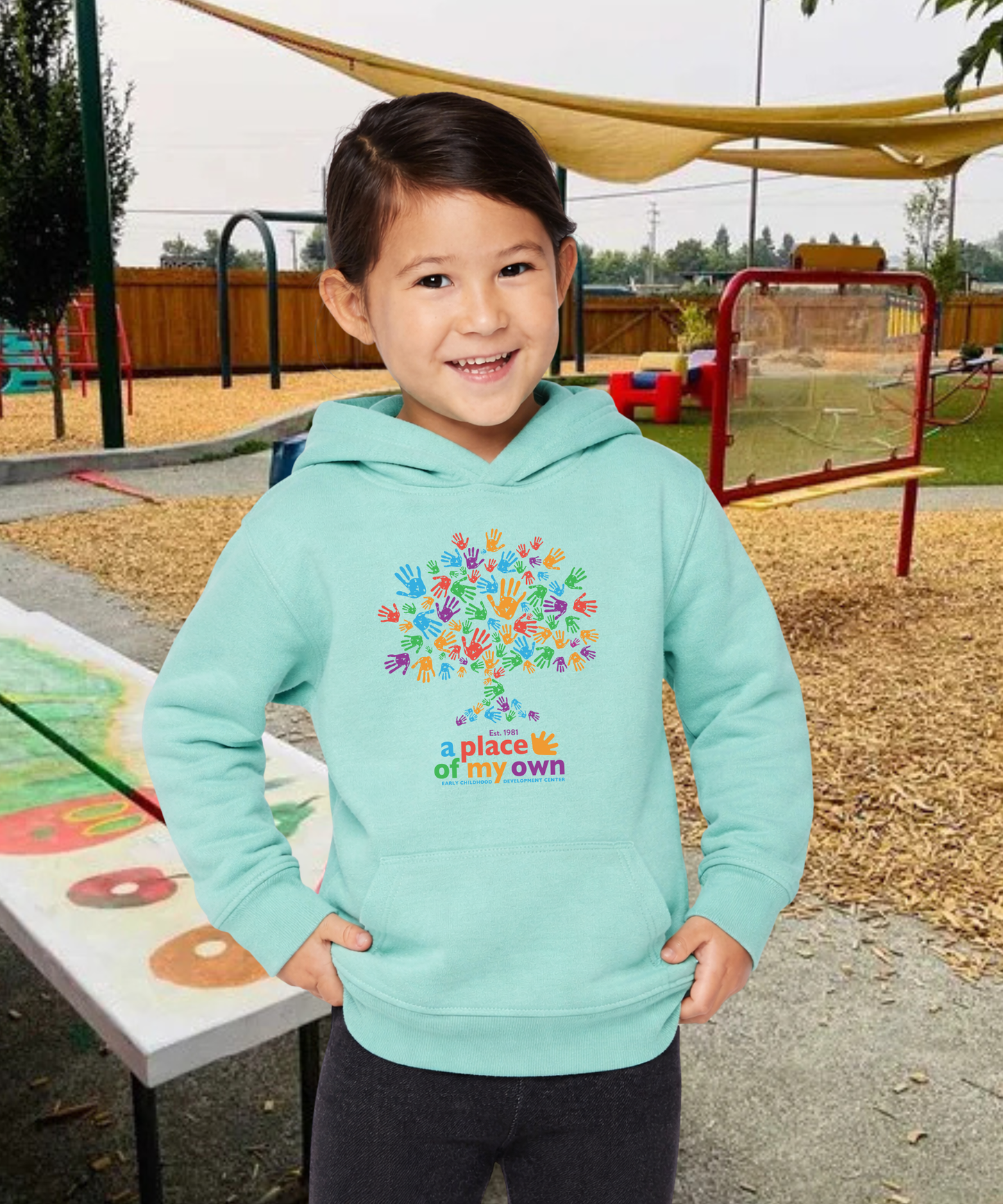 A Place of My Own Hands Toddler Hoodie