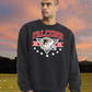 Fairfield Falcons Stars Crewneck Pullover