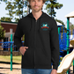 NVLA "El Delfin" Unisex Zip Up Hoodie (Front Only)