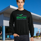 Snow Full Color Adult Crewneck Pullover
